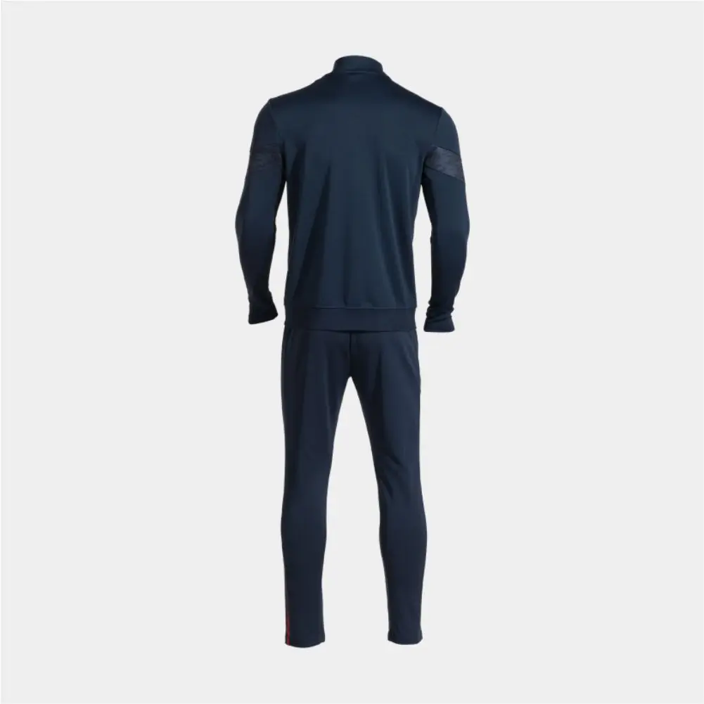 Walton & Hersham FC Walking Football Joma Tracksuit - Navy/Red - Image 3