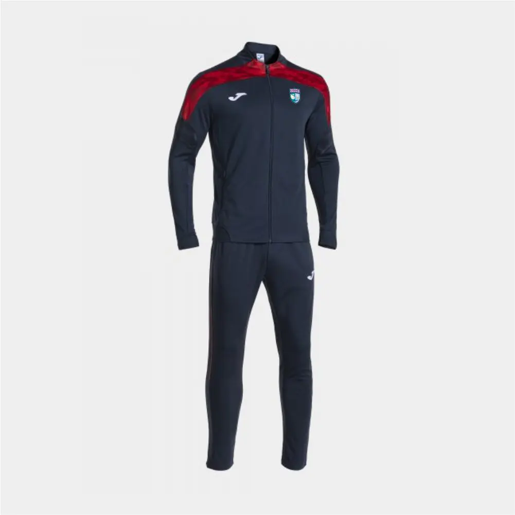 Walton & Hersham FC Walking Football Joma Tracksuit - Navy/Red