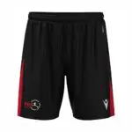 PDA Coaching Development/Progression Centre Macron Skara Eco Shorts - Black/Red - junior - 4xs