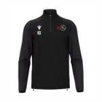 PDA Coaching Development/Progression Centre Macron Isen 1/4 zip top - Black - junior - 4xs