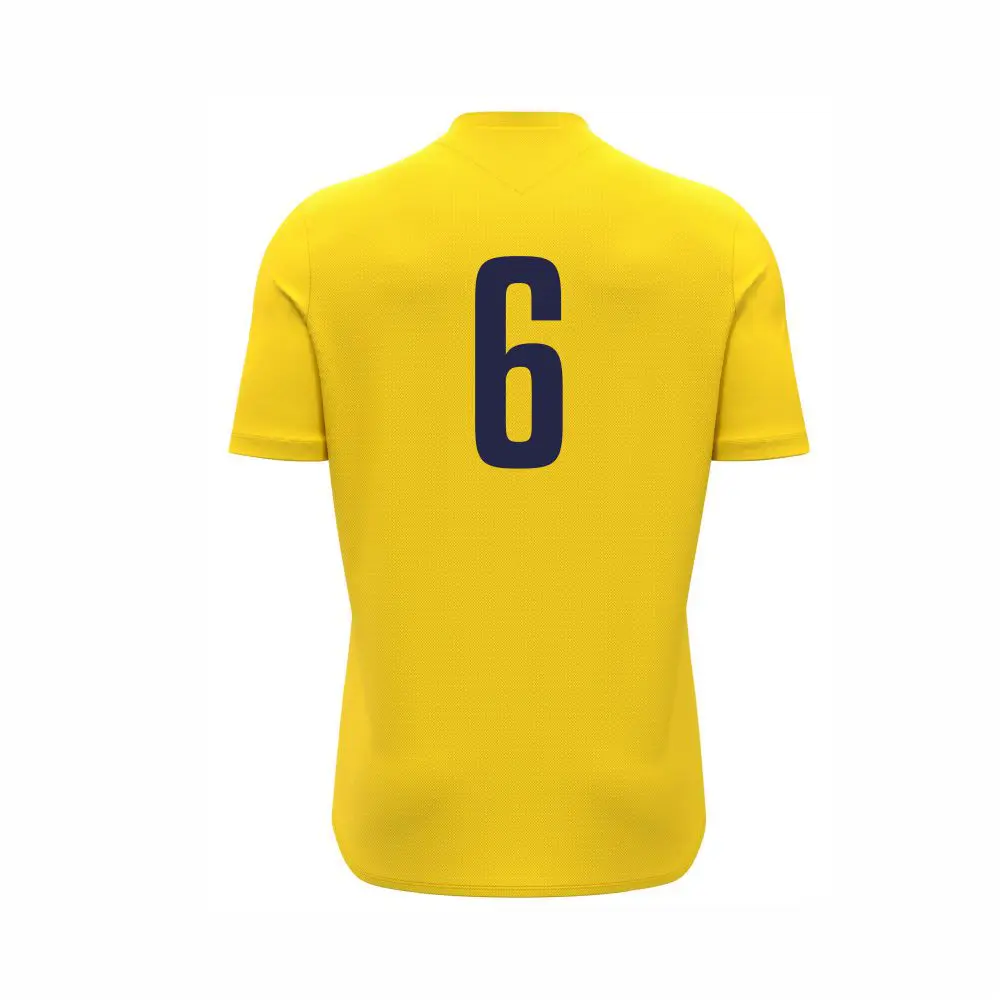 Staines & Laleham FC Macron Void Home Shirt - Yellow - Image 2