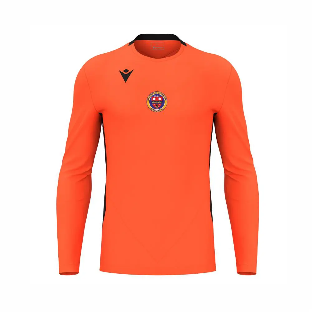 Staines & Laleham FC Macron Argo Away GK Shirt - Orange