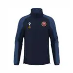 Staines & Laleham FC Macron Cloud Rain Jacket - Navy - junior - 3xs