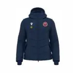 Staines & Laleham FC Macron Duality Bomber Jacket - Navy - junior - 3xs