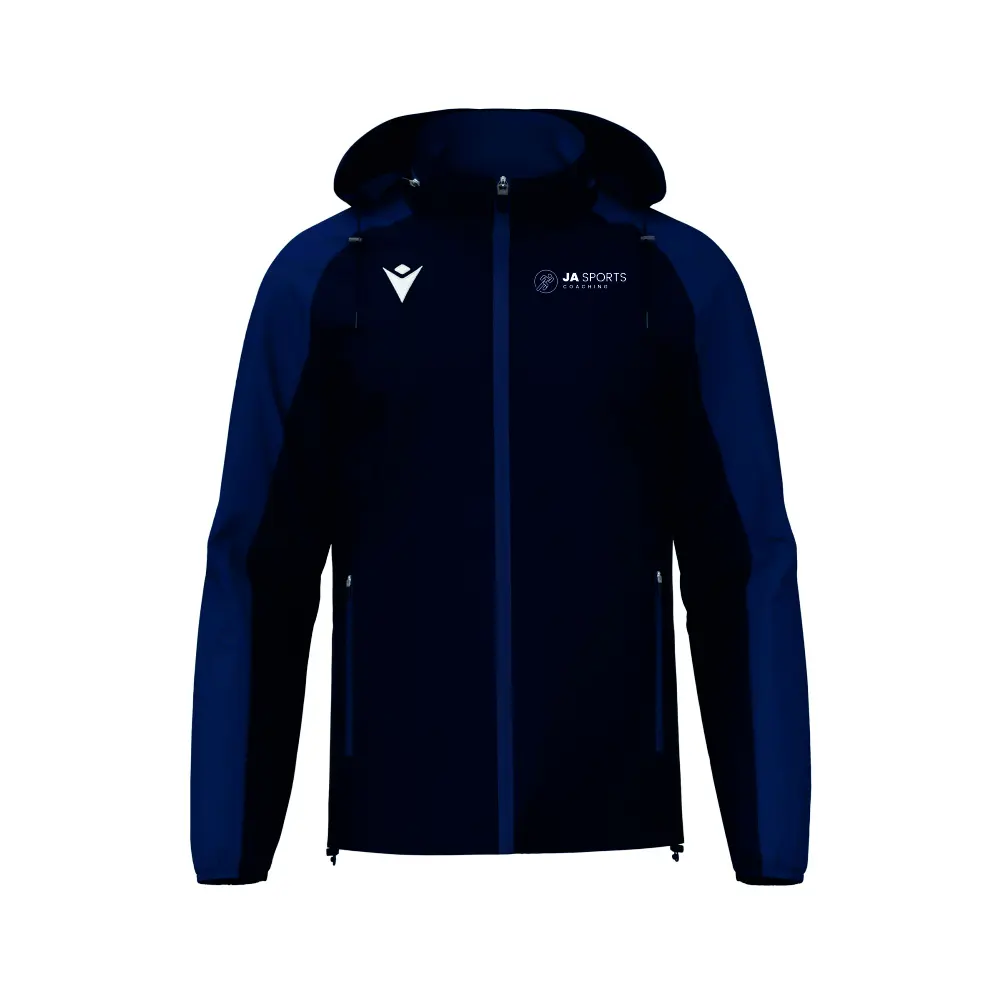 JA Sports Coaching Macron Rain Jacket (Navy)