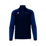 JA Sports Coaching Macron 1/4 Zip Top (Navy) - junior - 4xs