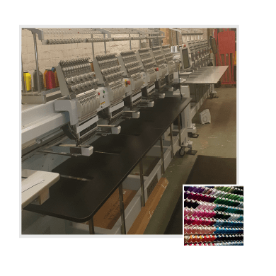 Embroidery machinery