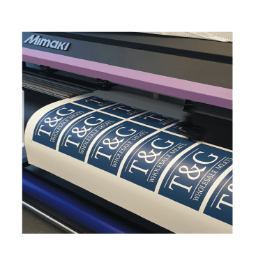 Multi-coloured Vinyl Printing