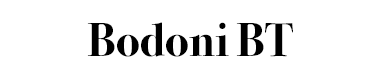 Bodoni BT