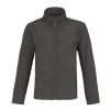 B&C ID.701 Softshell jacket /men Dark Grey/Neon Orange Lining