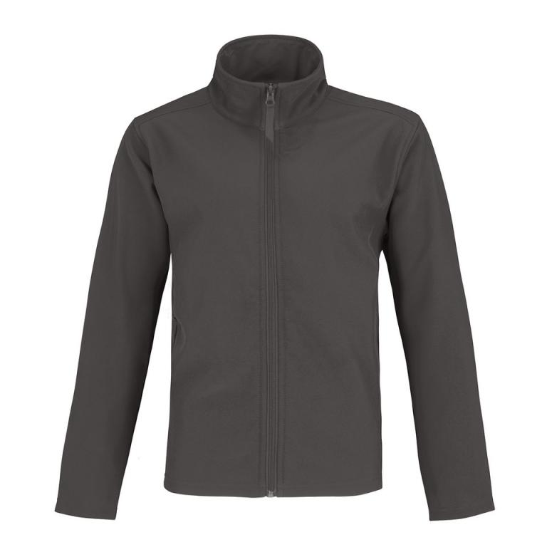B&C ID.701 Softshell jacket /men Dark Grey/Neon Orange Lining