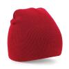 Two-tone pull-on beanie Classic Red