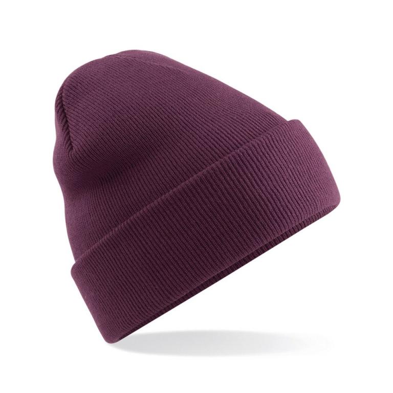 Original cuffed beanie Plum