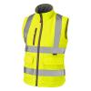 Sandymere ISO 20471 Cl 1 Women's Bodywarmer Yellow