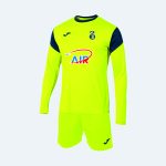 CB Hounslow FC Joma Goalkeeper shirt & short set (Fluo Yellow/Navy) - 6xs - junior