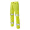 Yelland ISO 20471 Cl 1 Lightweight Poly/Cotton Cargo Trouser Yellow