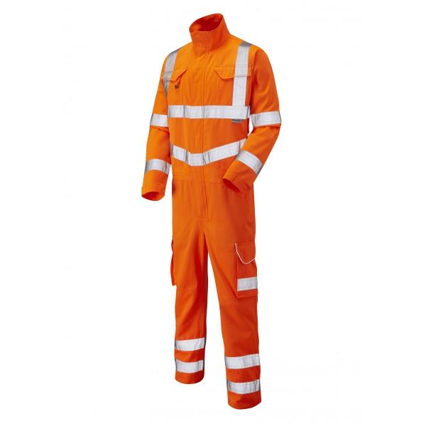 Molland ISO 20471 Cl 3 Poly Cotton Coverall