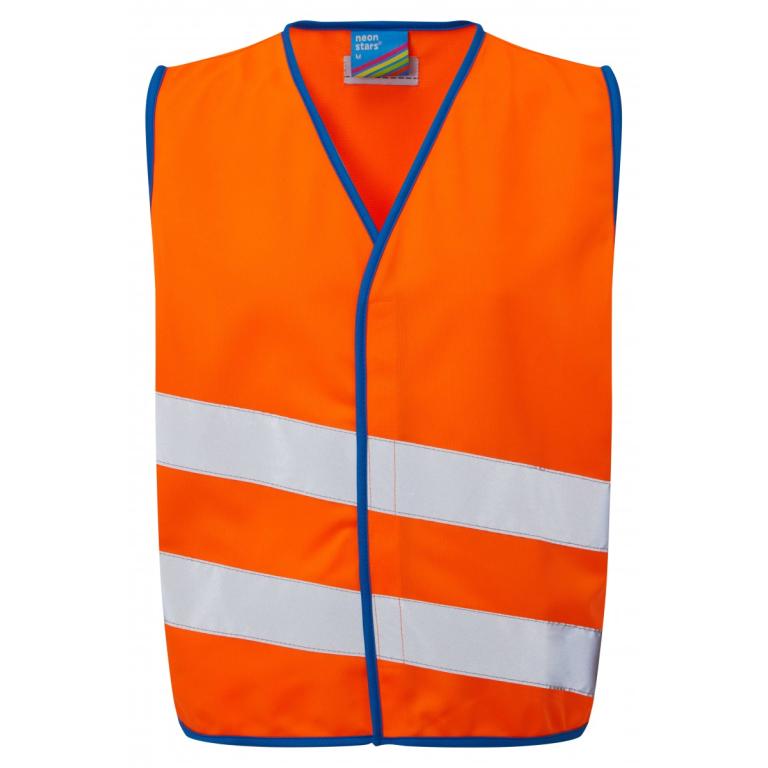 Neonstars EN 1150 Children's Waistcoat Orange