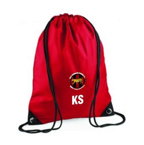 Old Windsor Tigers Gym Sack (Red)