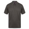 Coolplus® polo shirt - heather-charcoal - xs