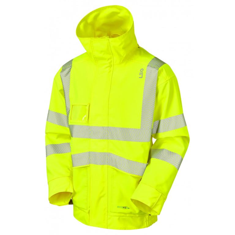 Dartmoor ISO 20471 Cl 3 Ecoviz 10K Breathable Bomber Jacket Yellow