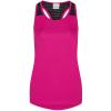 Women's cool smooth workout vest Hot Pink/Black