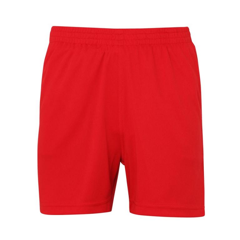Kids cool shorts Fire Red