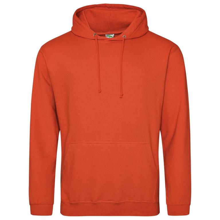 College hoodie Burnt Orange