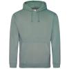 College hoodie Dusty Green