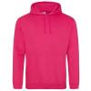 College hoodie Hot Pink