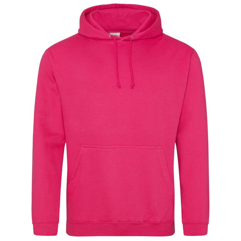 College hoodie Hot Pink