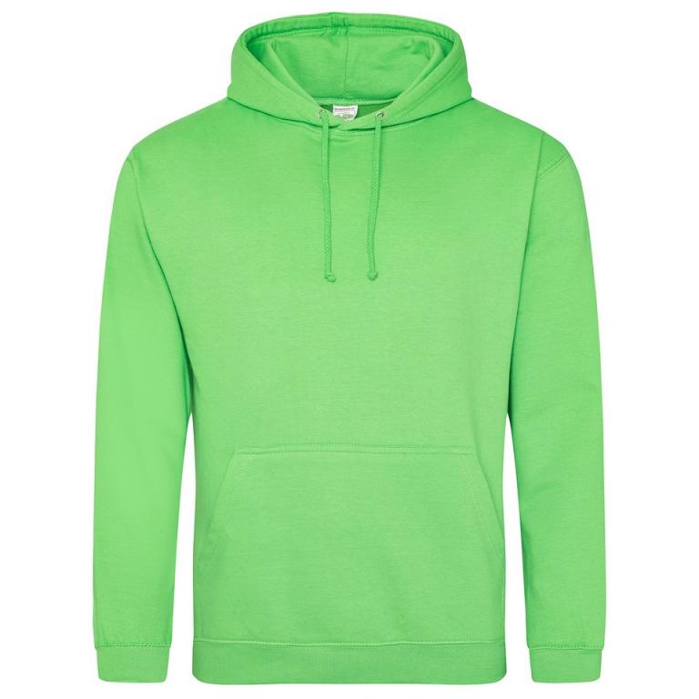 College hoodie Lime Green