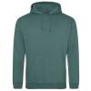 College hoodie Moss Green