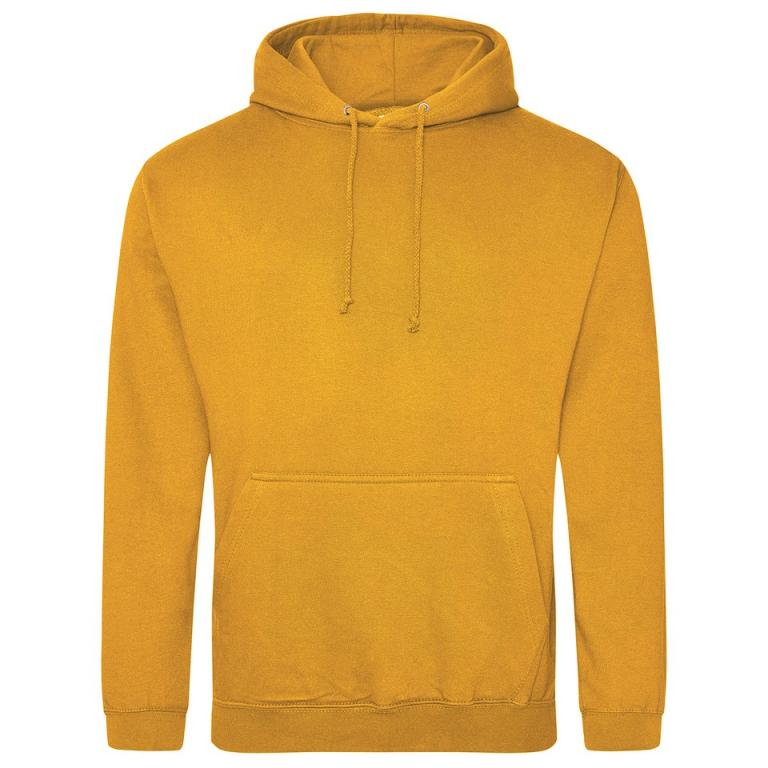 College hoodie Mustard