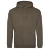 College hoodie Olive Green