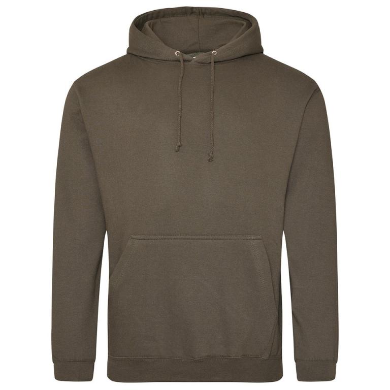 College hoodie Olive Green