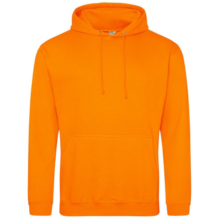 College hoodie Orange Crush