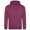 College hoodie Plum