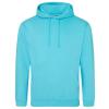 College hoodie Turquoise Surf
