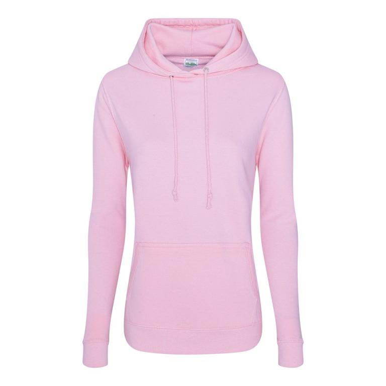 Women's College Hoodie Baby Pink