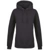 Women's College Hoodie Black Smoke