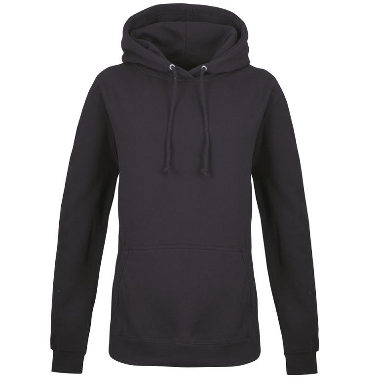 Women's College Hoodie Black Smoke