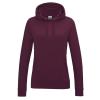 Women's College Hoodie Burgundy