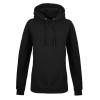 Women's College Hoodie Deep Black