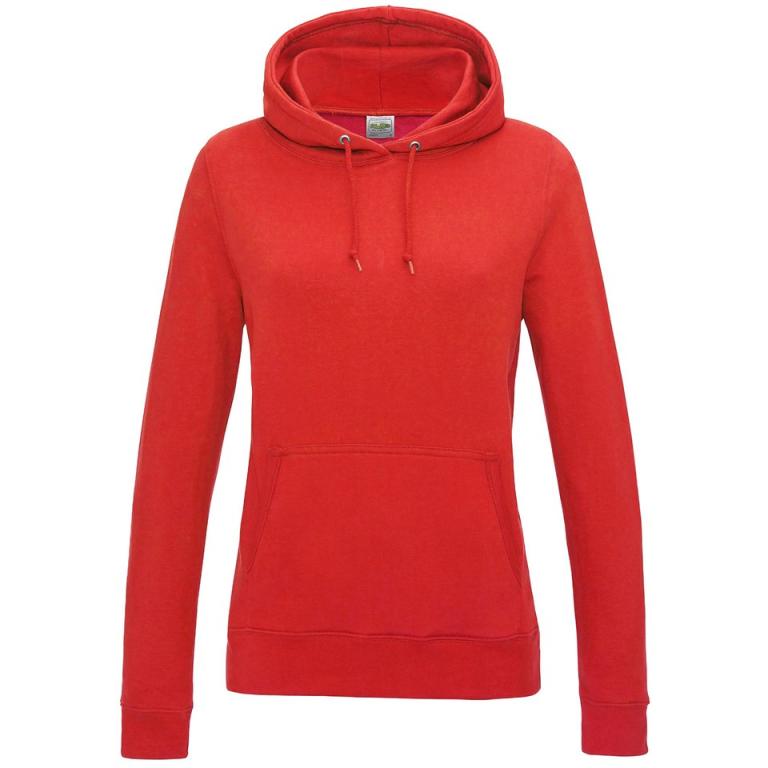Women's College Hoodie Fire Red