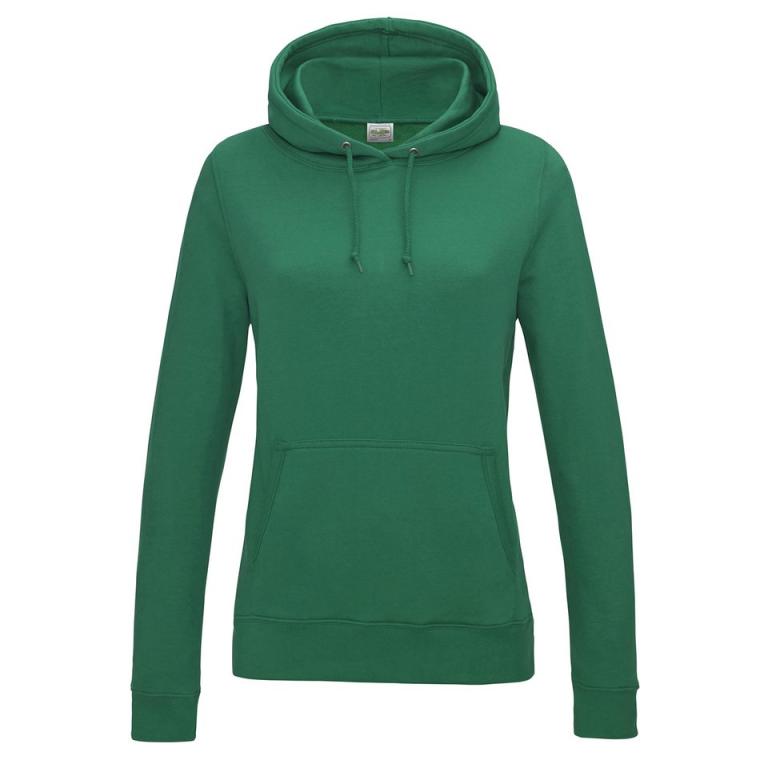 Women's College Hoodie Kelly Green