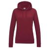 Women's College Hoodie Red Hot Chilli