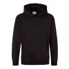 Kids hoodie Jet Black