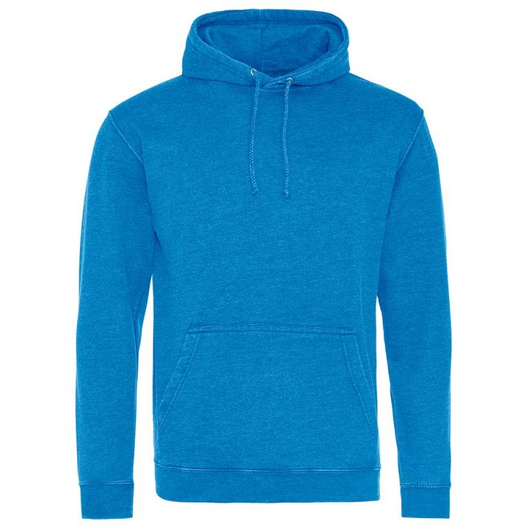 Washed hoodie Washed Sapphire Blue