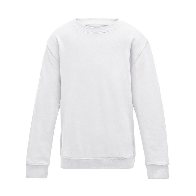 Kids AWDis sweatshirt Arctic White